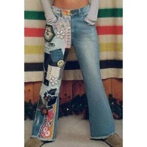 Adorable Patchwork Urban Outfitters BDG Jeans!